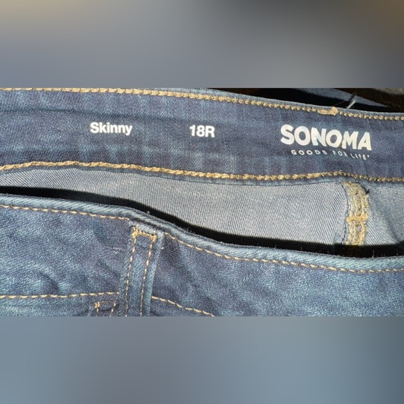 Sonoma Skinny Jeans sz 18 - Picture 2 of 2